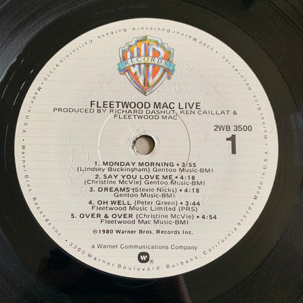 Fleetwood Mac : Fleetwood Mac Live (2xLP, Album, Mon)