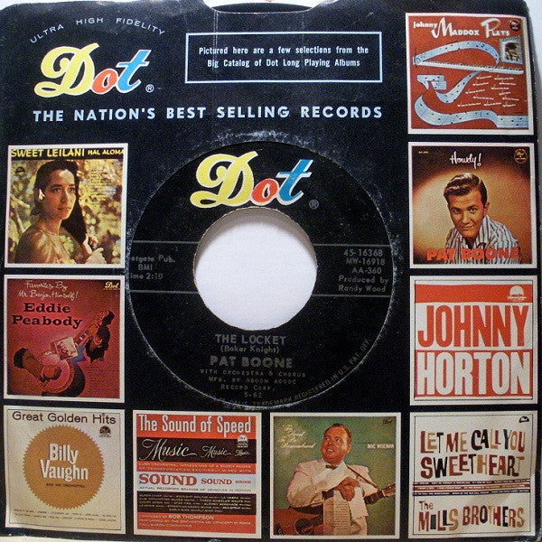 Pat Boone : Speedy Gonzales (7", Single)