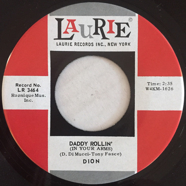 Dion (3) : Abraham, Martin And John / Daddy Rollin' (7", Single, Roc)