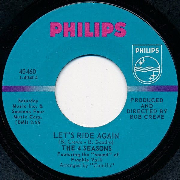 The 4 Seasons* : C'mon Marianne (7", Single, Mono, Styrene, Mer)