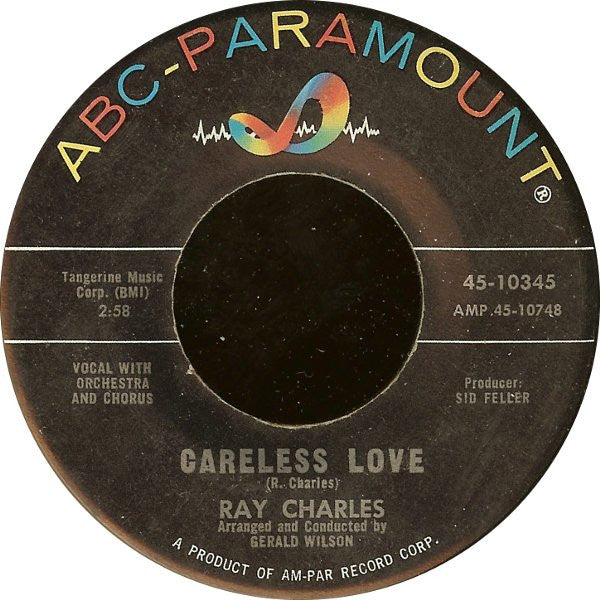 Ray Charles : You Don't Know Me / Careless Love (7", Single)