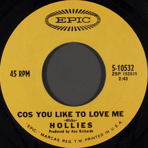 Hollies* : He Ain't Heavy, He's My Brother (7", Pit)