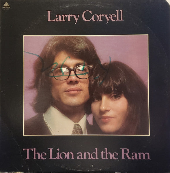 Larry Coryell : The Lion And The Ram (LP, Album, Promo, Wad)