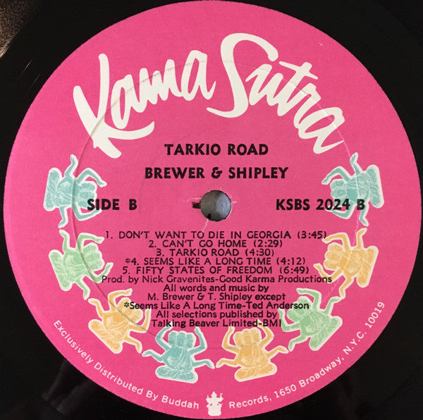 Brewer & Shipley* : Tarkio (LP, Album, Son)