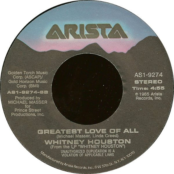 Whitney Houston : You Give Good Love (7", Single)