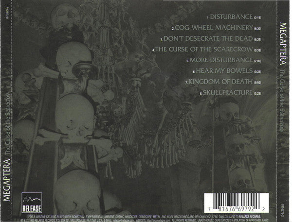Megaptera : The Curse Of The Scarecrow (CD, Album)