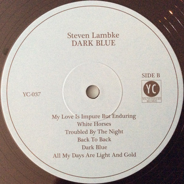 Steven Lambke* : Dark Blue (LP, Album)