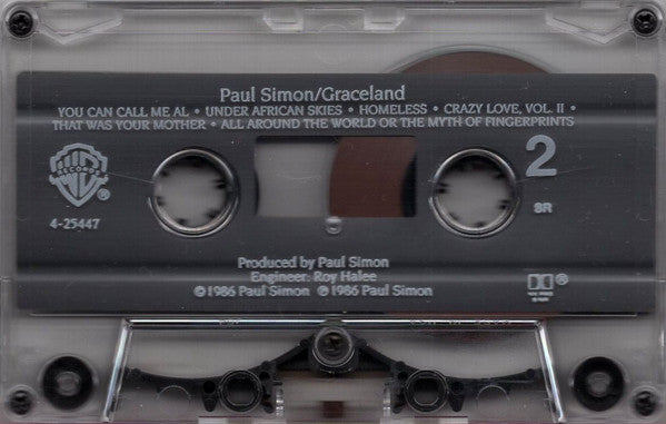 Paul Simon : Graceland (Cass, Album, Club, Tra)
