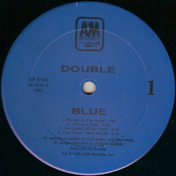 Double : Blue (LP, Album, Club, CRC)