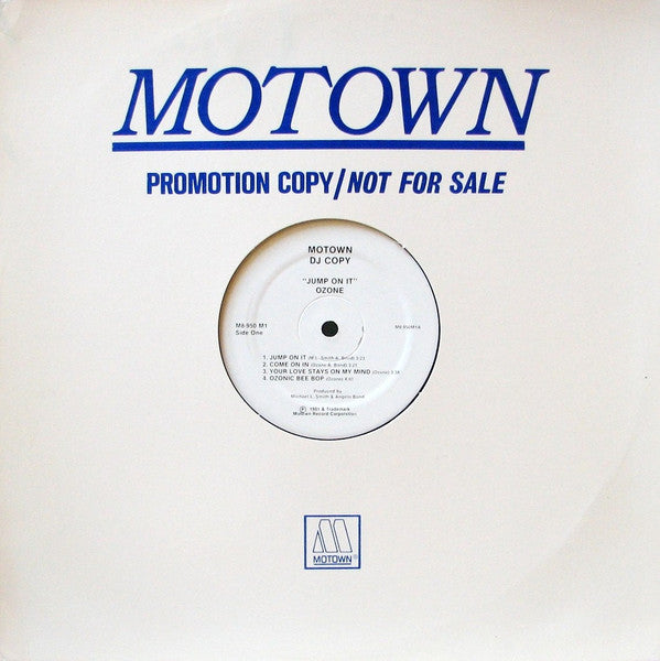 Ozone (5) : Jump On It (LP, Album, Promo)