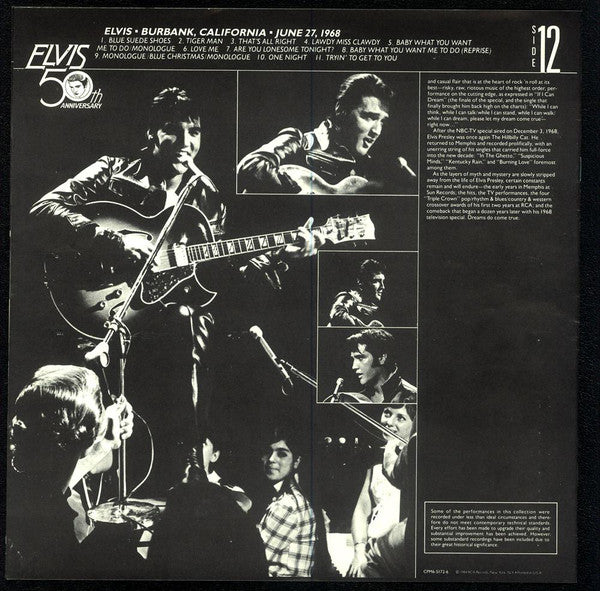 Elvis Presley : A Golden Celebration (6xCass, Mono, Dol + Box, Comp, Num)