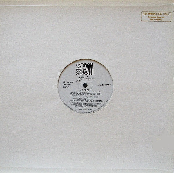 Perri : No Place To Go (12", Pin)