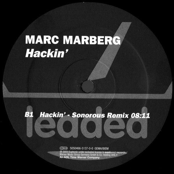 Marc Marberg : Hackin' (12")