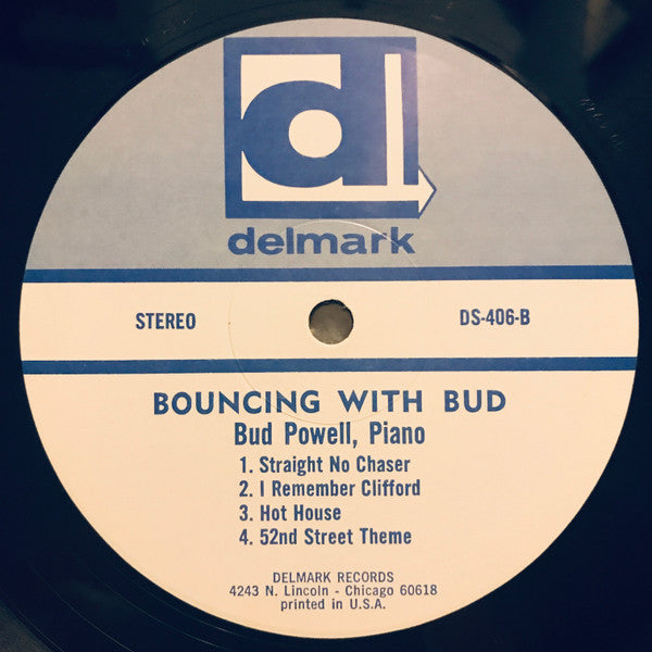 Bud Powell Trio* : Bouncing With Bud (LP, Album, RE)