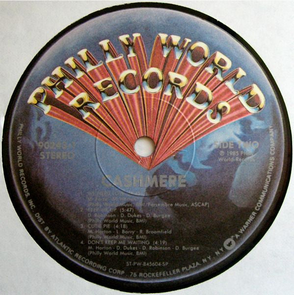 Cashmere (2) : Cashmere (LP, Album)