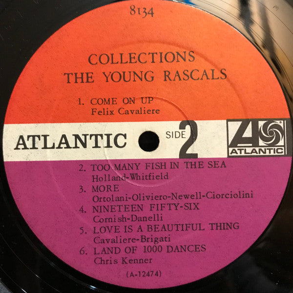 The Young Rascals : Collections (LP, Album, Mono, Pre)