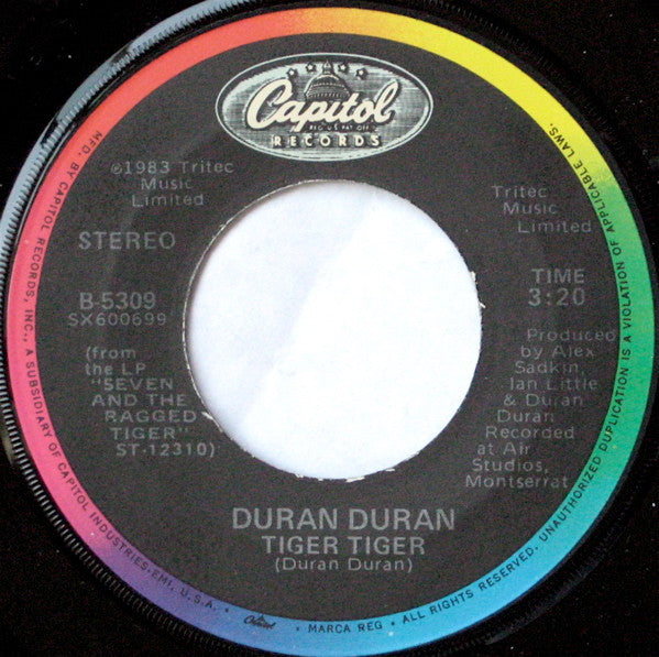 Duran Duran : New Moon On Monday (7", Single)