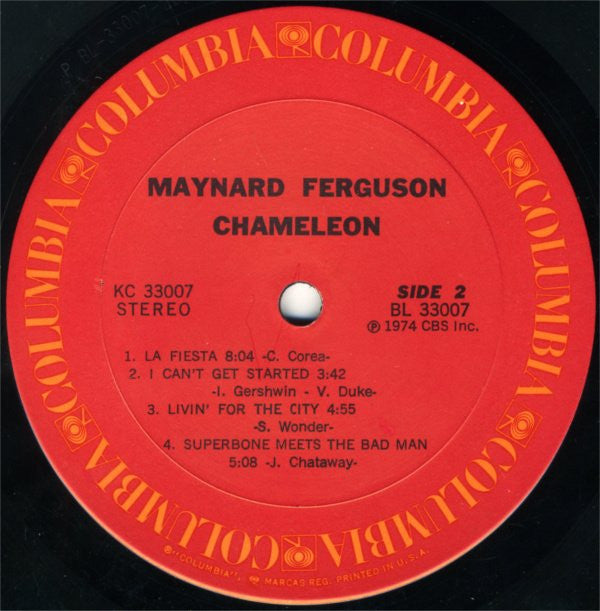 Maynard Ferguson : Chameleon (LP, Album, Pit)