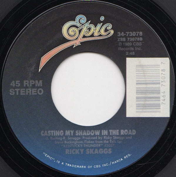Ricky Skaggs : Heartbreak Hurricane (7", Single)