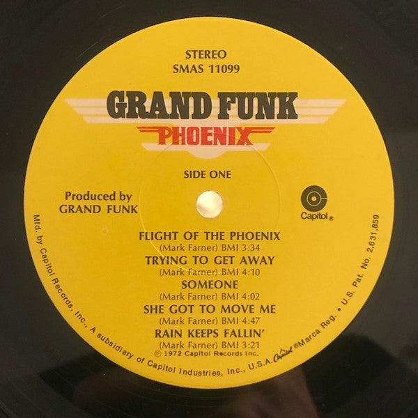 Grand Funk* : Phoenix (LP, Album, Gat)