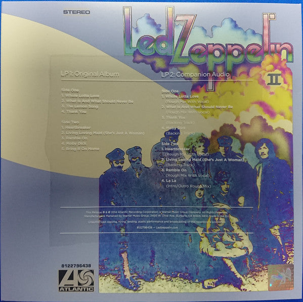 Led Zeppelin : Led Zeppelin II (LP, Album, RE, RM + LP, Album, Com + Dlx, 180)