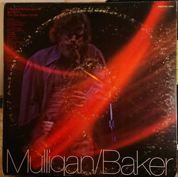 Gerry Mulligan, Chet Baker : Mulligan / Baker (2xLP, Comp, Mono, RE, RM, Gat)