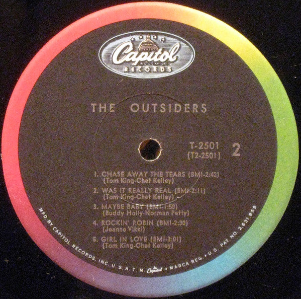 The Outsiders (4) : Time Won't Let Me (LP, Album, Mono, Scr)