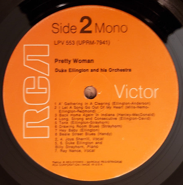 Duke Ellington And His Orchestra : Pretty Woman (LP, Comp, Mono, RM)