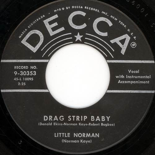 Little Norman : Rat Race / Drag Strip Baby (7", Single, Mono)