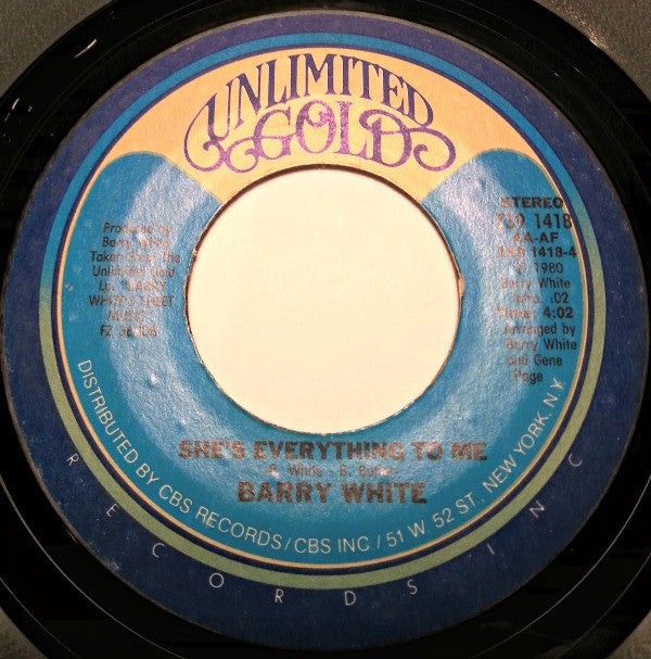 Barry White : Love Makin' Music (7", Styrene, Pit)
