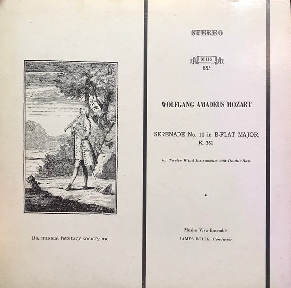 Wolfgang Amadeus Mozart / James Bolle, Musica Viva Ensemble* : Serenade No. 10 In B-Flat Major, K. 361 (LP)