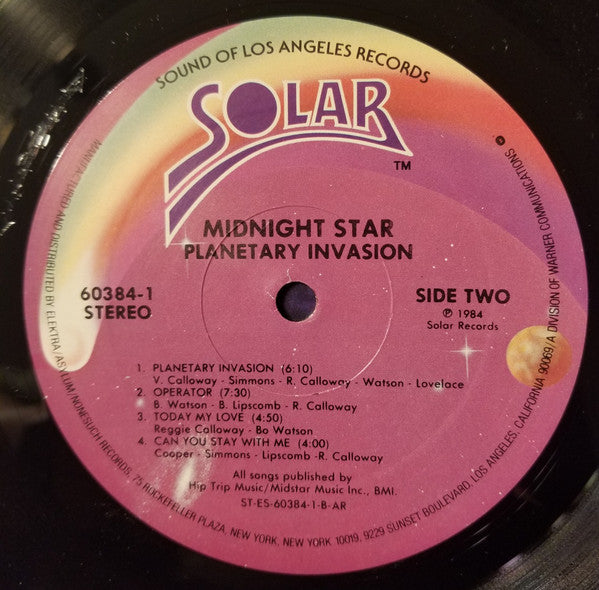 Midnight Star : Planetary Invasion (LP, Album, AR )