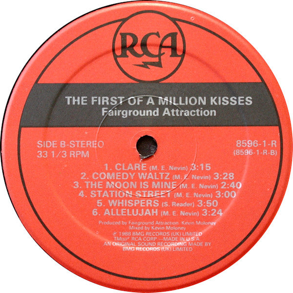 Fairground Attraction : The First Of A Million Kisses (LP, Album)