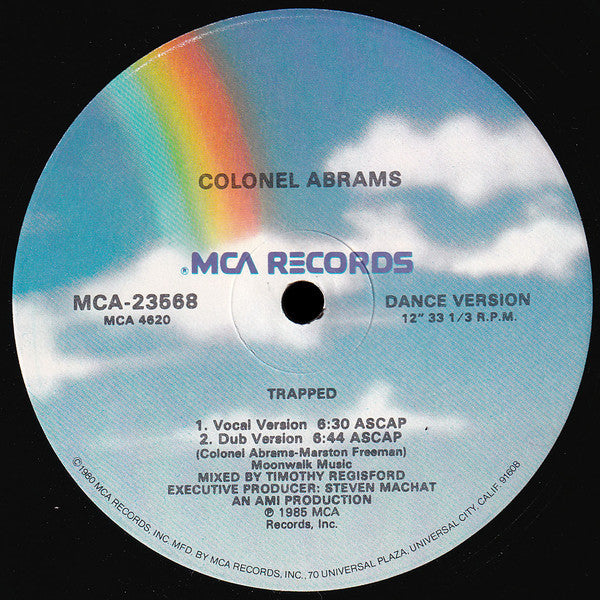 Colonel Abrams : Trapped (12", Glo)