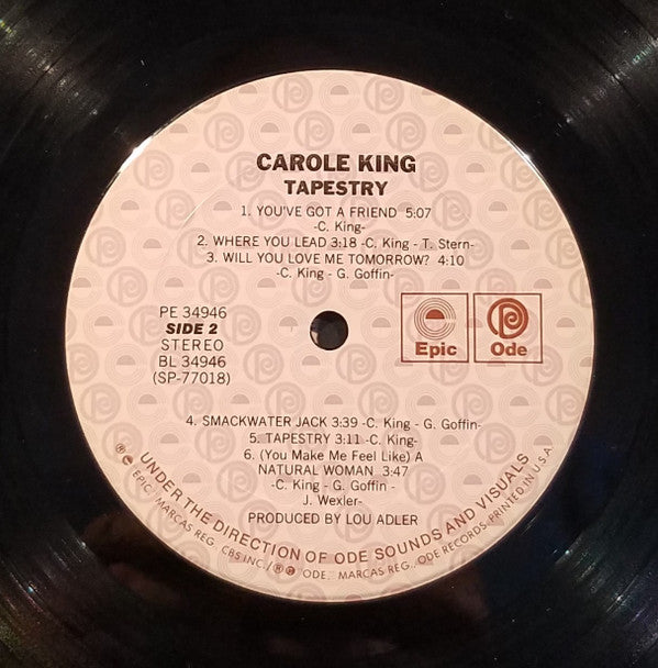 Carole King : Tapestry (LP, Album, RE, Ter)