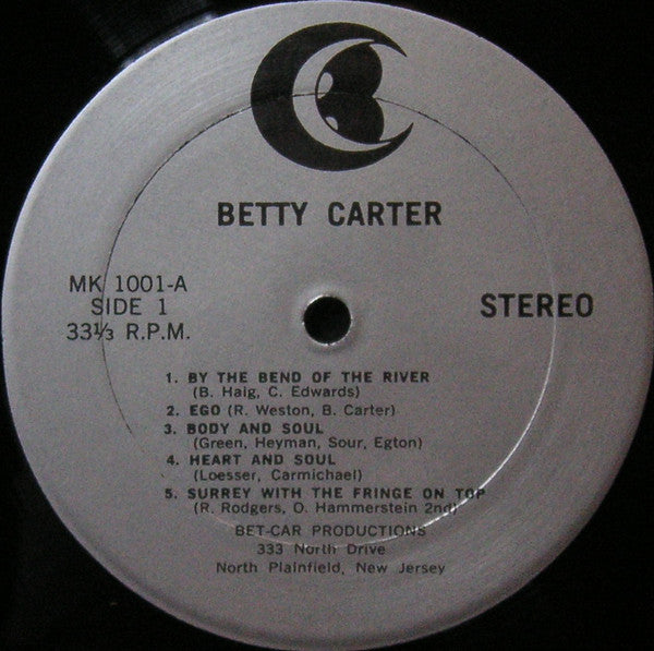 Betty Carter : Betty Carter (LP, Album)