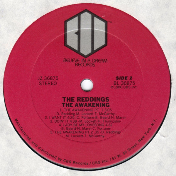 The Reddings : The Awakening (LP, Album, Pit)