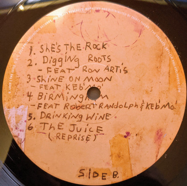 G. Love : The Juice (LP, Album)