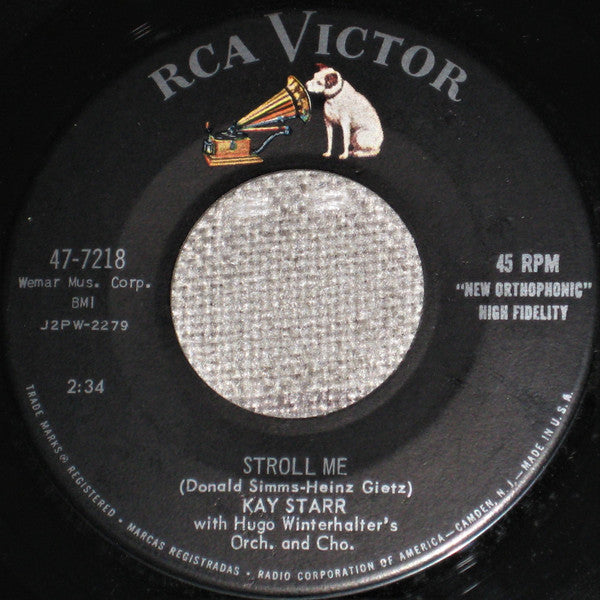 Kay Starr With Hugo Winterhalter's Orch. And Cho.* : Rockin' Chair (7")