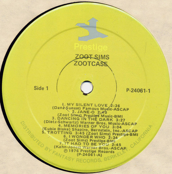 Zoot Sims : Zootcase (2xLP, Comp)