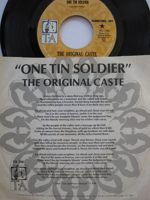 The Original Caste : One Tin Soldier (7", Bes)