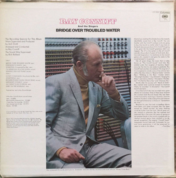 Ray Conniff And The Singers : Bridge Over Troubled Water (LP, Album, RE)