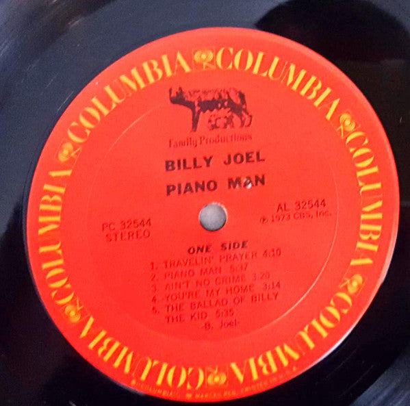 Billy Joel : Piano Man (LP, Album, RE)