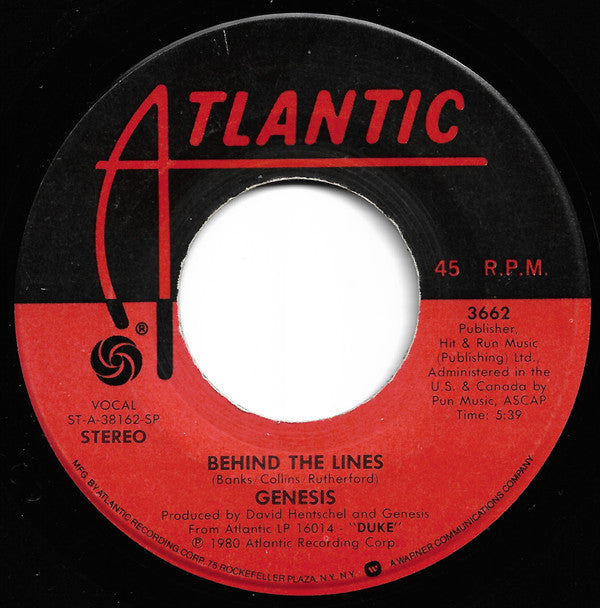 Genesis : Misunderstanding (7", Single, SP )