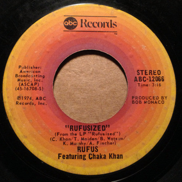 Rufus Featuring Chaka Khan* : Once You Get Started (7")