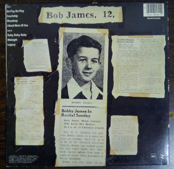 Bob James : 12 (LP, Album, Car)