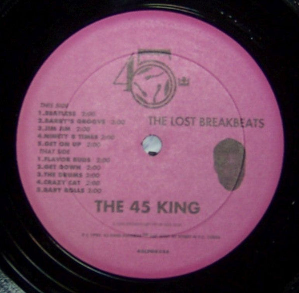 The 45 King : The Lost Breakbeats - The Pink Album (LP, Album)