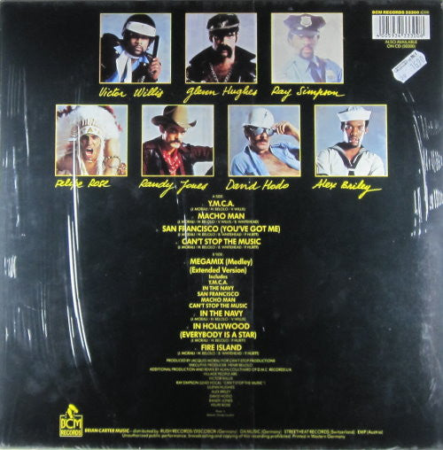 Village People : Greatest Hits - Remix (LP, Comp)