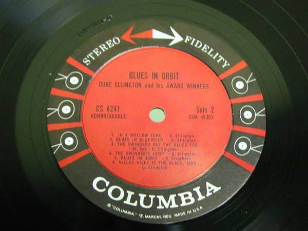 Duke Ellington : Blues In Orbit (LP, Album)
