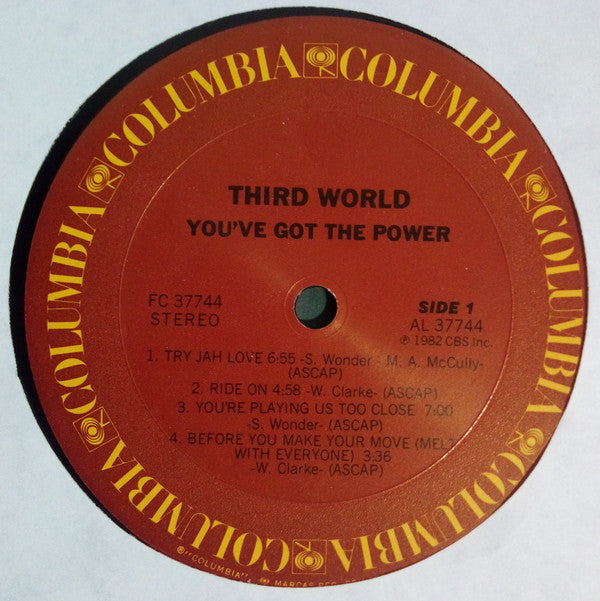 Third World : You've Got The Power (LP, Album, Pit)